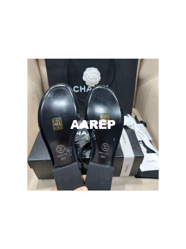Replica Chanel Grosgrain & Jewelry Sandals G38853 10