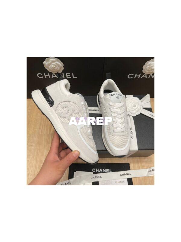 Replica Chanel Mesh and Suede calfskin Sneaker G38800 7