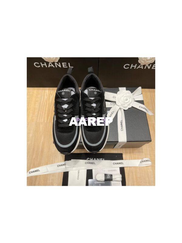 Replica Chanel Mesh and Suede calfskin Sneaker G38800 12