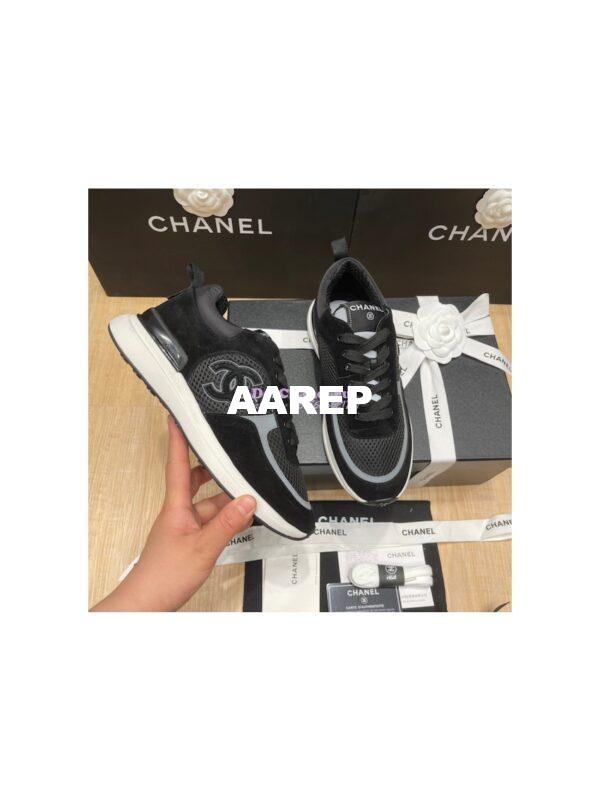 Replica Chanel Mesh and Suede calfskin Sneaker G38800 14