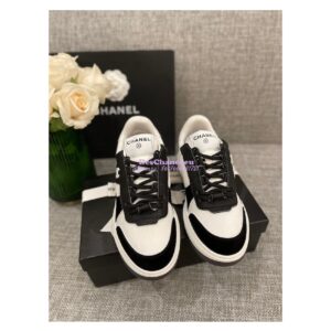 Replica Chanel 22s Trainers Fabric, Suede Calfskin & Grained Calfskin G38803 2