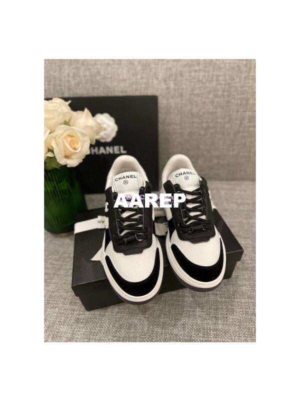 Replica Chanel 22s Trainers Fabric, Suede Calfskin & Grained Calfskin G38803 2
