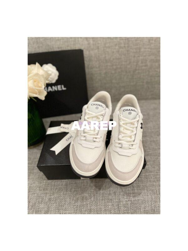 Replica Chanel 22s Trainers Fabric, Suede Calfskin & Grained Calfskin G38803 7