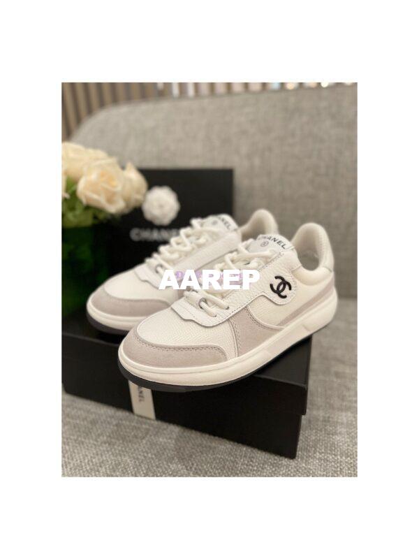 Replica Chanel 22s Trainers Fabric, Suede Calfskin & Grained Calfskin G38803 8