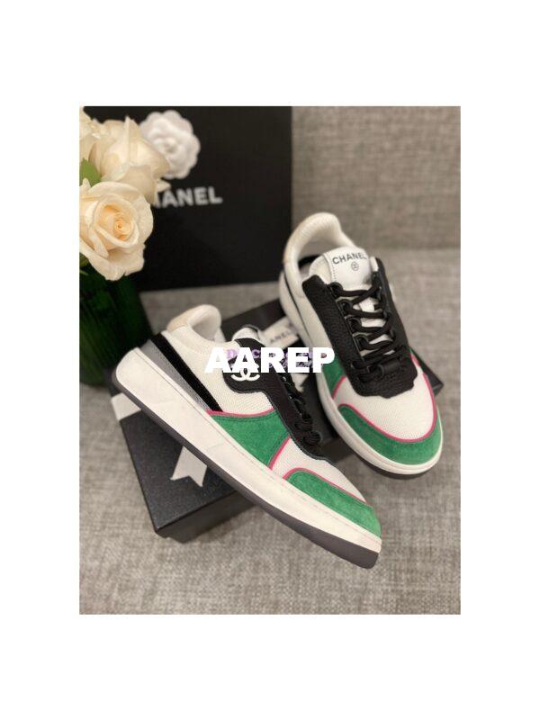 Replica Chanel 22s Trainers Fabric, Suede Calfskin & Grained Calfskin G38803 13