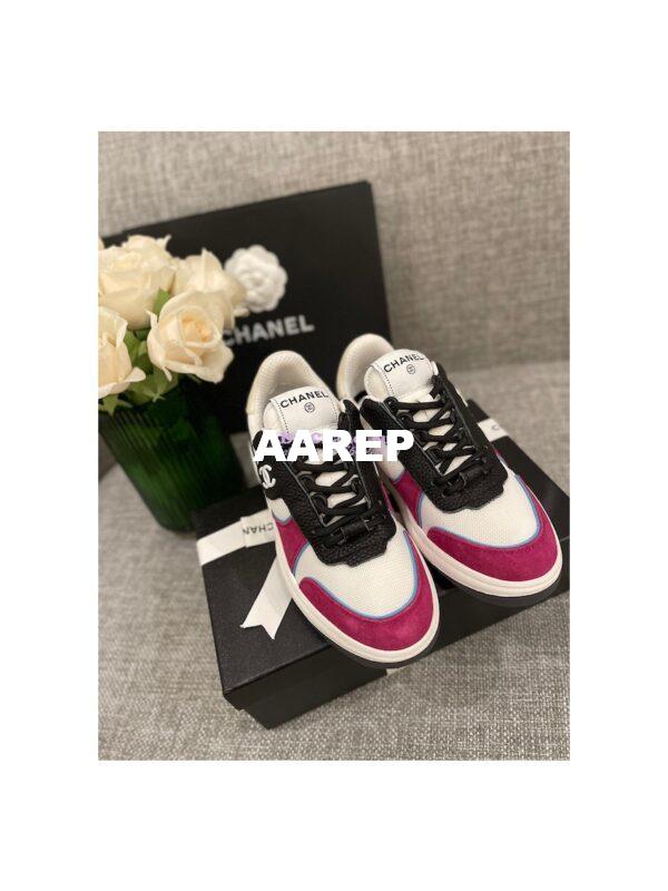 Replica Chanel 22s Trainers Fabric, Suede Calfskin & Grained Calfskin G38803 23