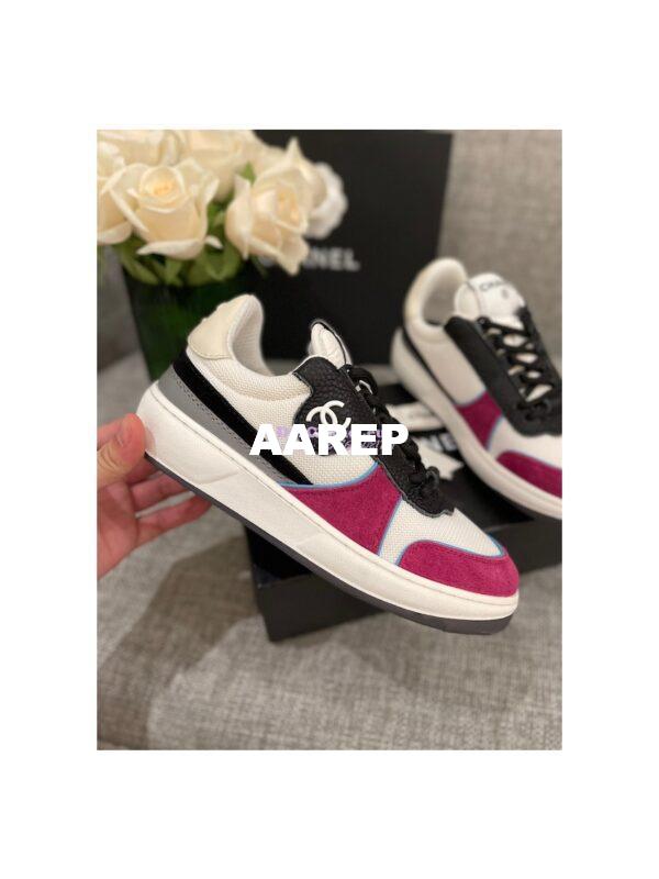 Replica Chanel 22s Trainers Fabric, Suede Calfskin & Grained Calfskin G38803 25