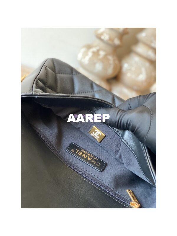Replica Chanel Lambskin Flap Bag AS3757 AS3777 Black 15