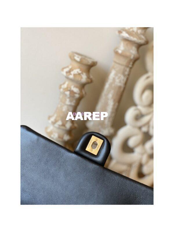 Replica Chanel Lambskin Flap Bag AS3757 AS3777 Black 17