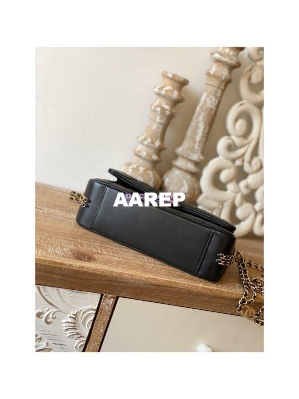 Replica Chanel Lambskin Flap Bag AS3757 AS3777 Black 19