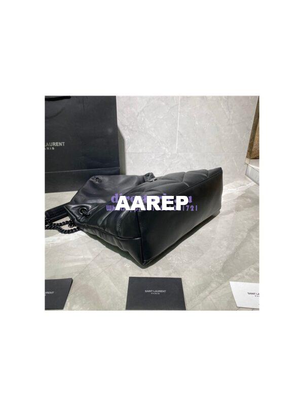 Replica Yves Saint Laurent YSL Loulou Puffer Medium Bag In Quilted Lambskin 5774751 All Black 5