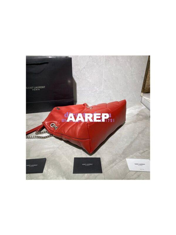 Replica Yves Saint Laurent YSL Loulou Puffer Medium Bag In Quilted Lambskin 5774751 Red 7