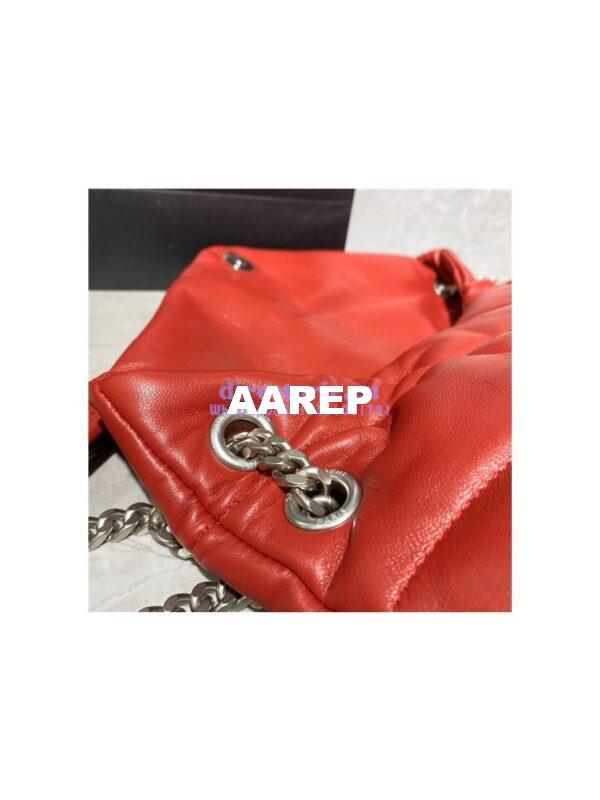 Replica Yves Saint Laurent YSL Loulou Puffer Medium Bag In Quilted Lambskin 5774751 Red 8