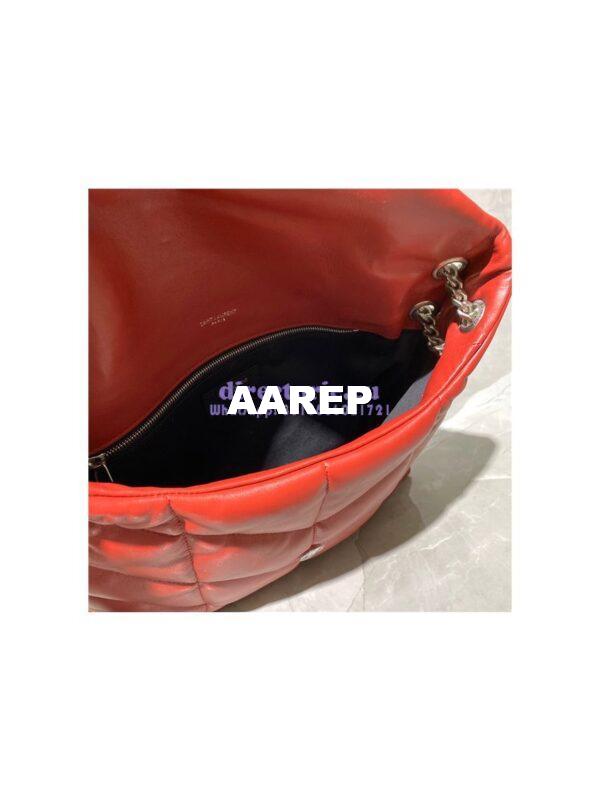 Replica Yves Saint Laurent YSL Loulou Puffer Medium Bag In Quilted Lambskin 5774751 Red 9