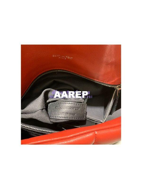 Replica Yves Saint Laurent YSL Loulou Puffer Medium Bag In Quilted Lambskin 5774751 Red 10