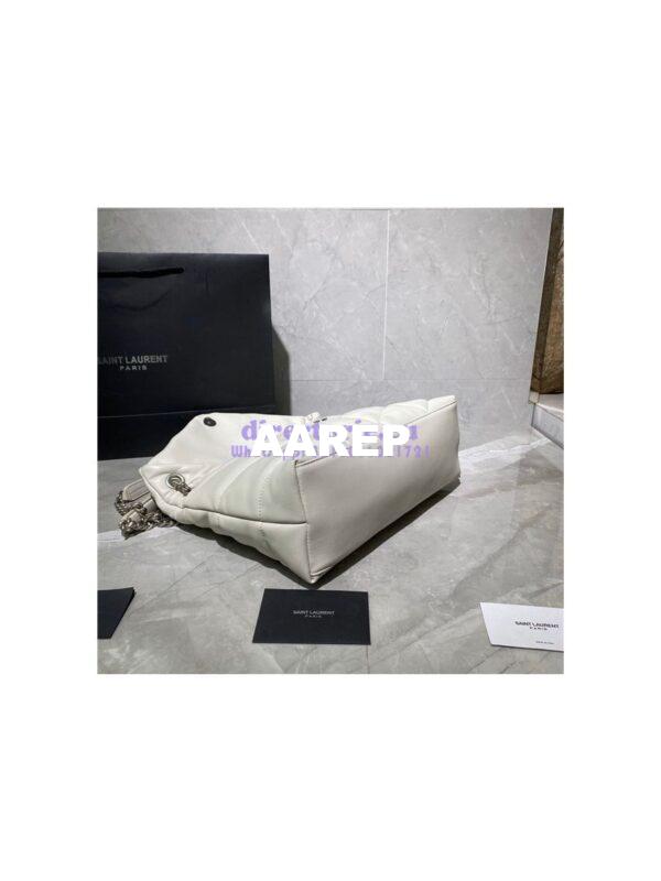 Replica Yves Saint Laurent YSL Loulou Puffer Medium Bag In Quilted Lambskin 5774751 White 14