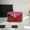 Replica Yves Saint Laurent YSL Carre Satchel In Smooth Leather 585060 Black 2