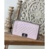 Replica Chanel Boy Handbag in Grained Calfskin with Matte Gold Hardware 67086 Sakura Pink 2