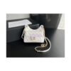 Replica Chanel Small Hobo Bag Shiny Crumpled Calfskin AS3710 Black 2