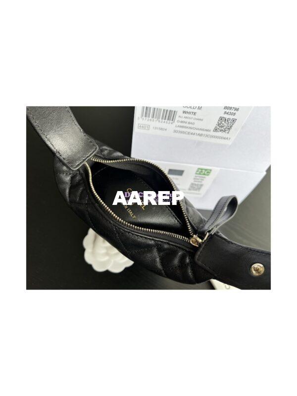 Replica Chanel Lambskin Pouch AP3095 Black 11