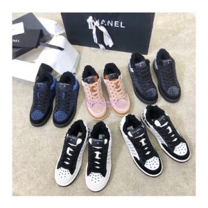 Replica Chanel Trainers Fabric & Suede Calfskin G38038 Pink