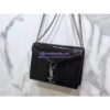 Replica YSL Saint Laurent Cassandra Monogram Clasp Bag In Smooth Leather Red 2