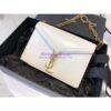 Replica YSL Saint Laurent Cassandra Monogram Clasp Bag In Smooth Leather Beige 2