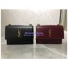 Replica YSL Saint Laurent Cassandra Monogram Clasp Bag In Smooth Leather Purple