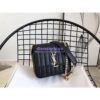 Replica YSL Saint Laurent Kate Chain Wallet With Tassel In Laminated Leather 452159 Brown Metallic 2
