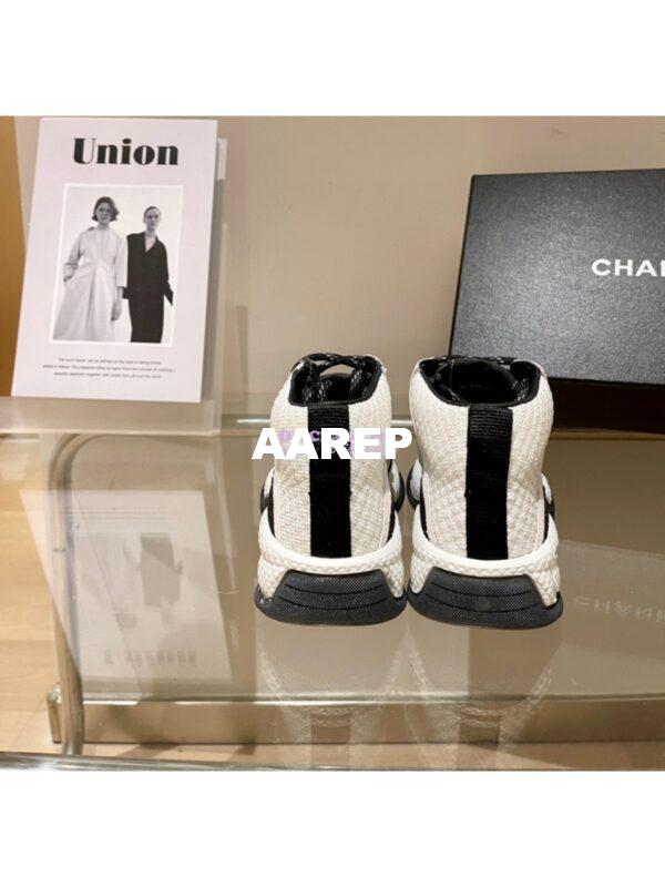 Replica Chanel Trainer Fabric & Suede Calfskin G38292 Ivory 9