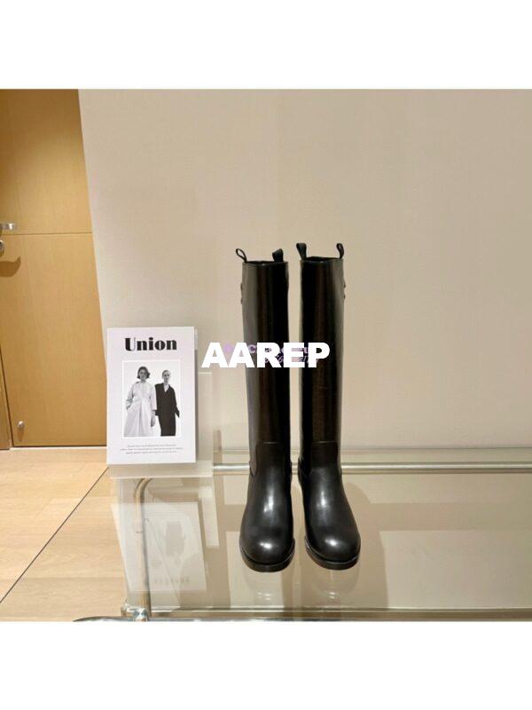 Replica Chanel High Boots G37985 in Calfskin Black 3