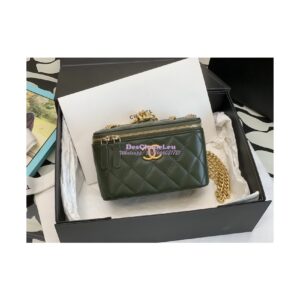 Replica Chanel 22K Vanity Bag Lambskin AP3044 Khaki