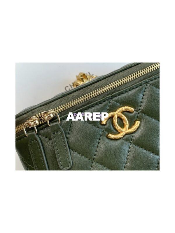Replica Chanel 22K Vanity Bag Lambskin AP3044 Khaki 3