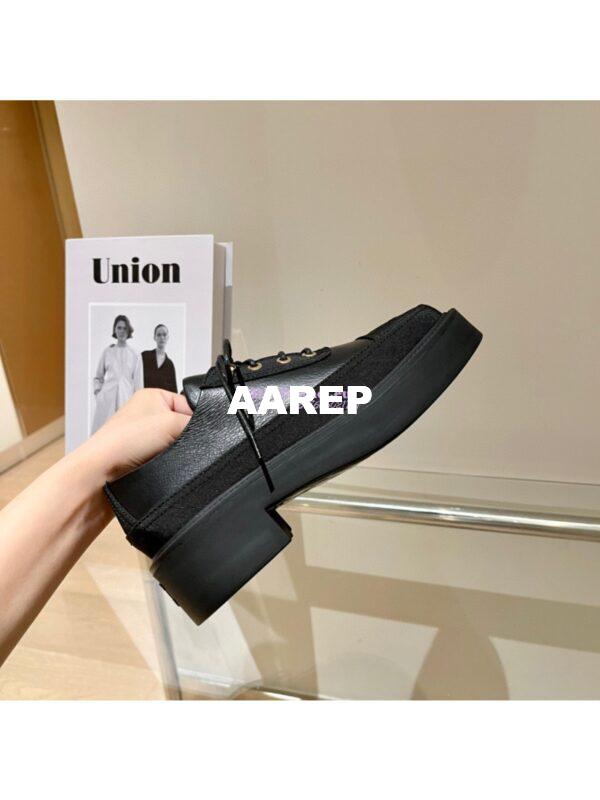 Replica Chanel Lace Up G38081 Black 7