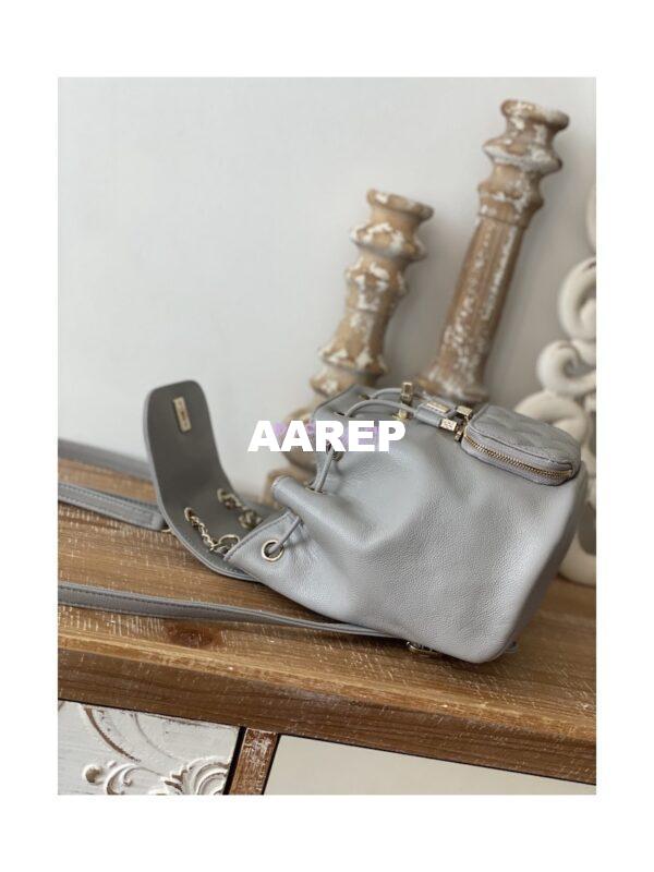 Replica Chanel Mini Business Affinity Backpack AS3530 Grey 5