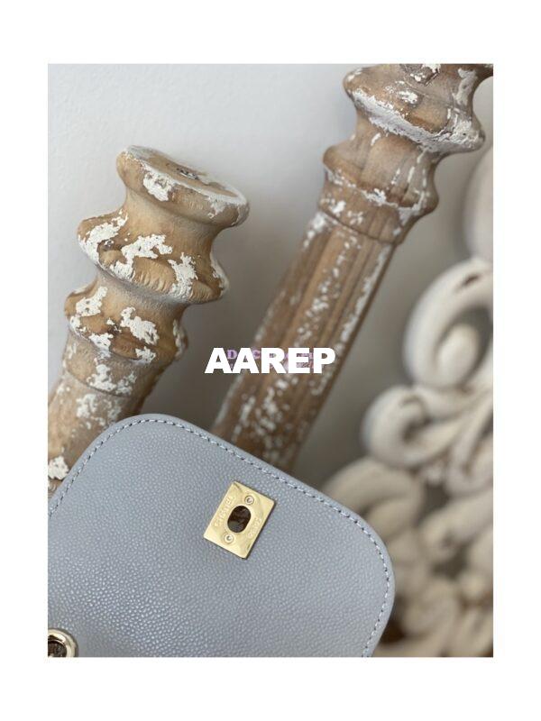 Replica Chanel Mini Business Affinity Backpack AS3530 Grey 6