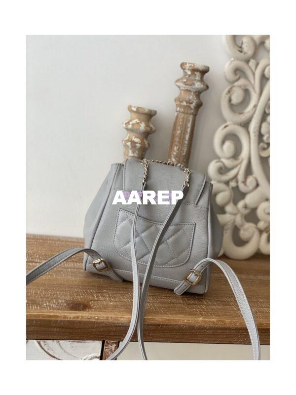 Replica Chanel Mini Business Affinity Backpack AS3530 Grey 8