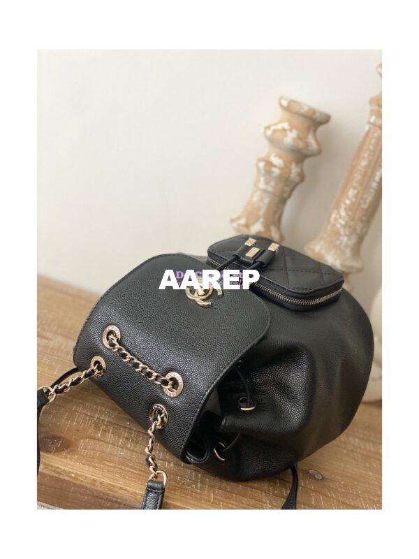 Replica Chanel Mini Business Affinity Backpack AS3530 Black 5
