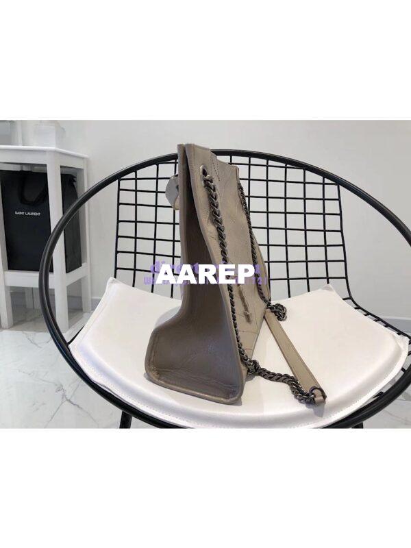 Replica Saint Laurent YSL Niki Medium Shopping Bag In Crinkled Vintage Leather 577999 Light Natural 7