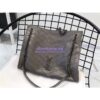 Replica Saint Laurent YSL Niki Medium Shopping Bag In Crinkled Vintage Leather 577999 Black 2