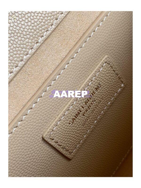 Replica YSL Saint Laurent Classic Medium Kate In Grained De Poudre Textured Leather Beige 11