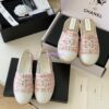 Replica Chanel Tweed Nude Espadrilles G29762 2