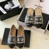 Replica Chanel Tweed Nude Espadrilles G29762