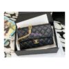 Replica Chanel Mini Flap Bag in Lambskin with Love Charms AS3457 Beige 2