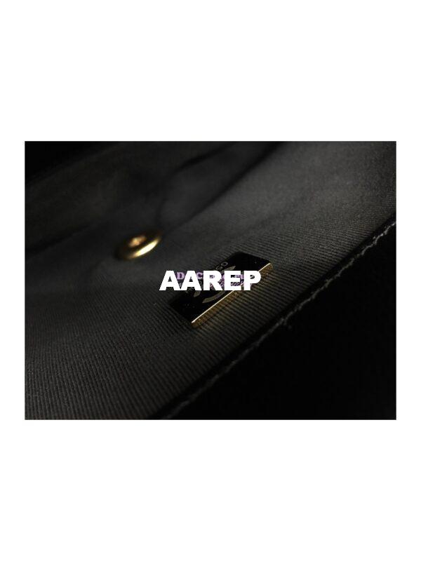 Replica Chanel Flap Bag Lambskin AS3609 Black 8