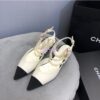 Replica Chanel Denim Blue Black Espadrilles G29762