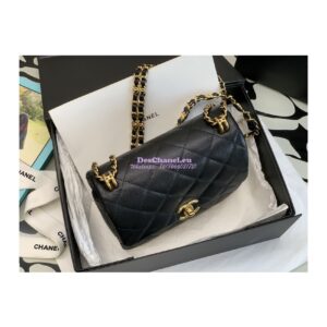 Replica Chanel Caviar Small Flap Bag AS3580 Black 2