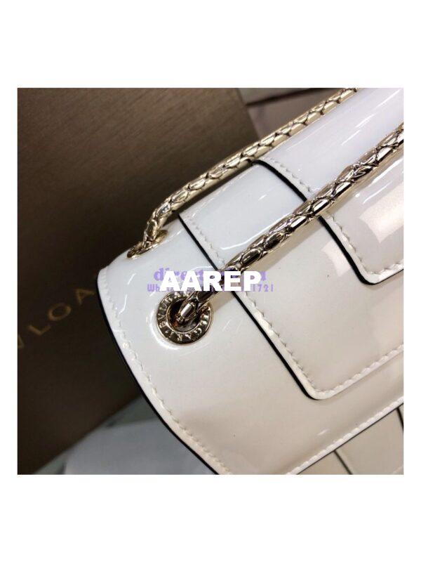 Replica Saint Laurent YSL Vicky Camera Bag In Quilted Lambskin 555052 White 7