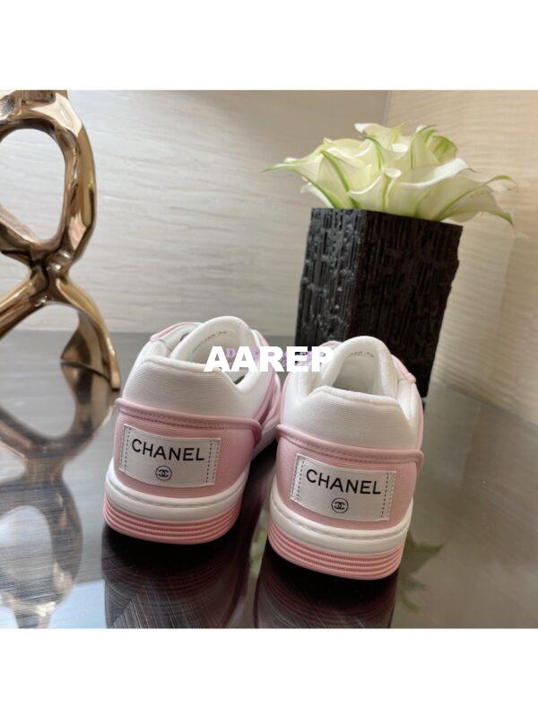 Replica Chanel Trainer Fabric Sneakers G37488 Pink 5