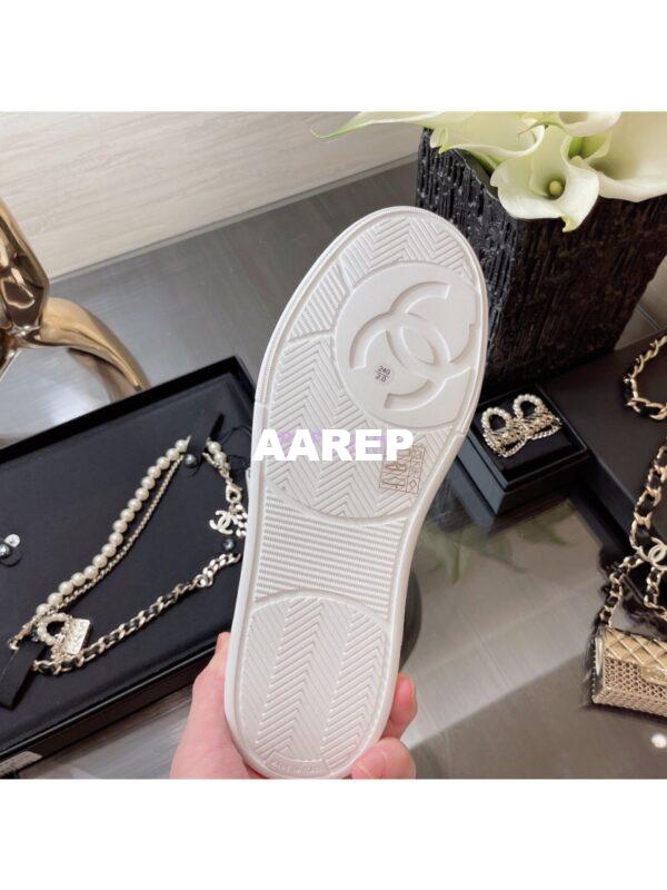 Replica Chanel Trainers Calfskin Sneakers G35934 Bi-Colour Blue 8